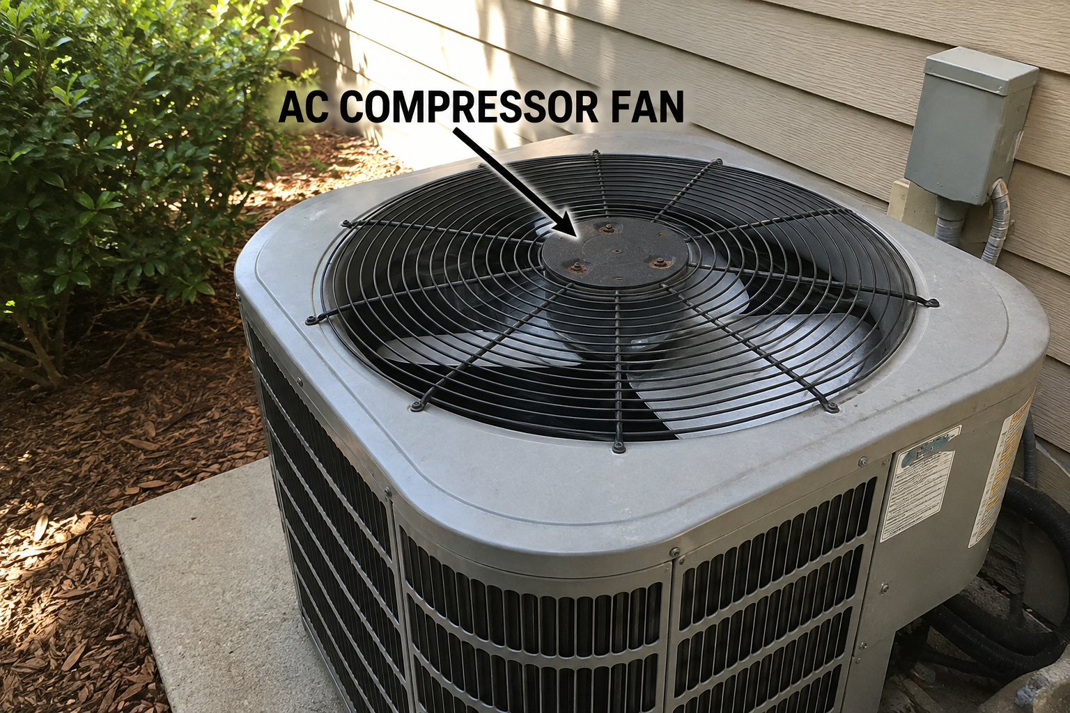 AC compressor fan is not working